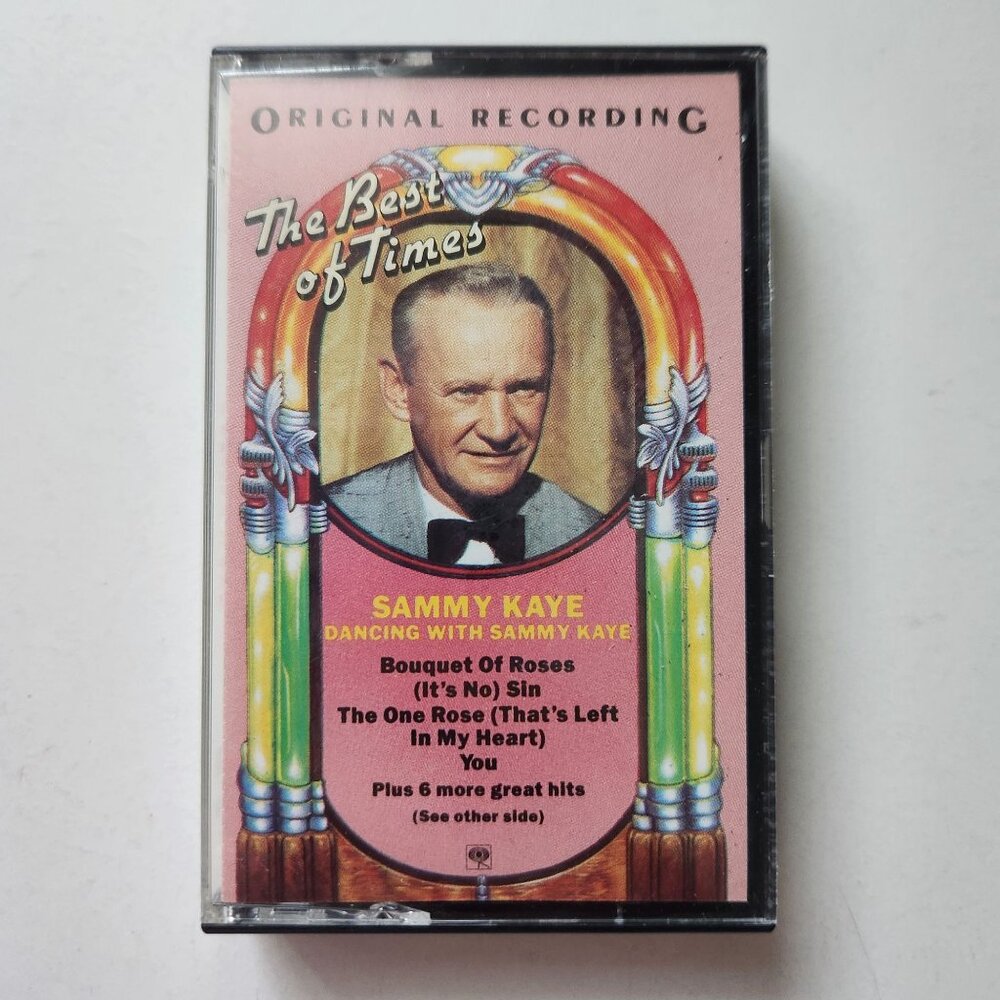 Sammy Kaye "Dancing With Sammy Kaye" Cassette Tape Original Recording